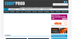 Desktop Screenshot of equip-prod.com