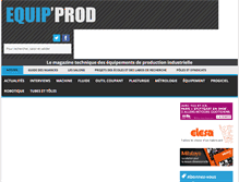 Tablet Screenshot of equip-prod.com